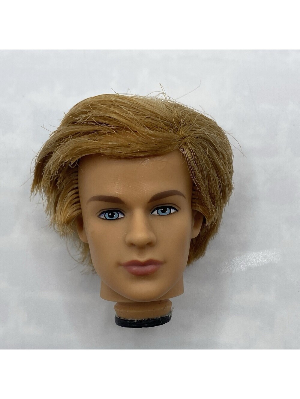 Barbie Boyfriend Ken Head( Only) Rooted Blonde Blue Eyes For OOAK B11